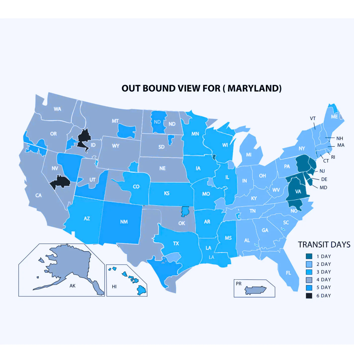 Est. Delivery From MD