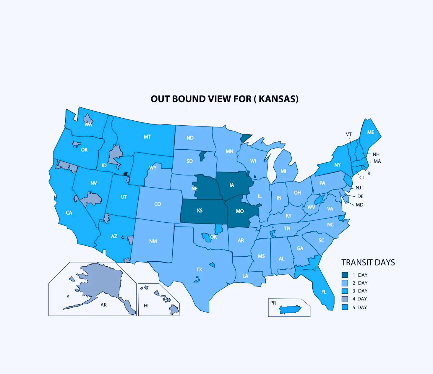 Est. Delivery From KS