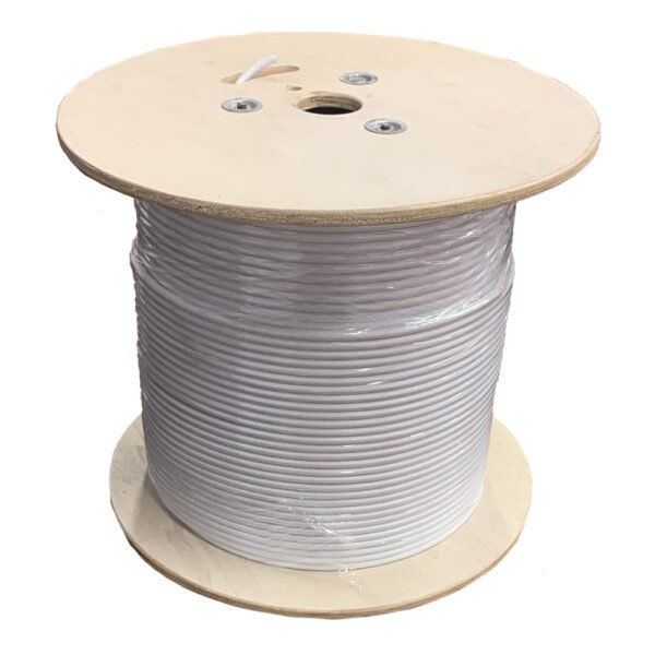 RG6 COAXIAL CABLE, DUAL SHIELD PLENUM